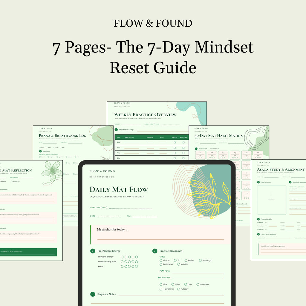 Flow & Found yoga coach Bundle-Branding Kit