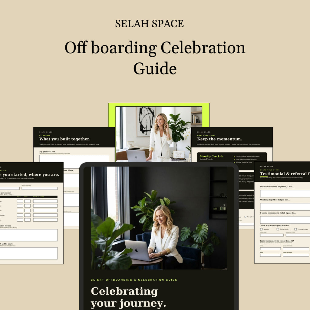 Selah Space-All-in-One Coaching Launch Kit