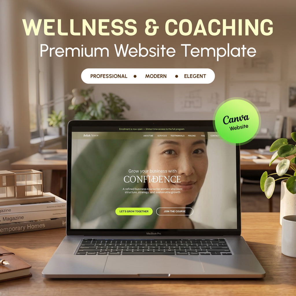Selah Space | Digital Life Coaching Journal & Mindset Planner