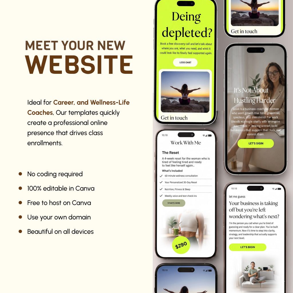 Selah Space | Digital Life Coaching Journal & Mindset Planner