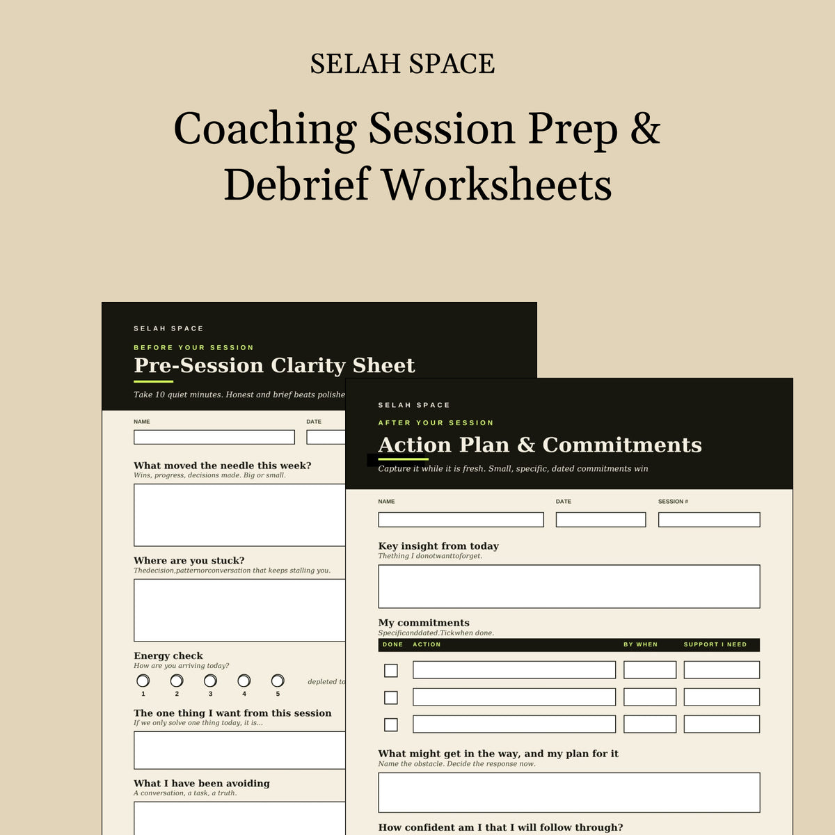 Selah Space-All-in-One Coaching Launch Kit